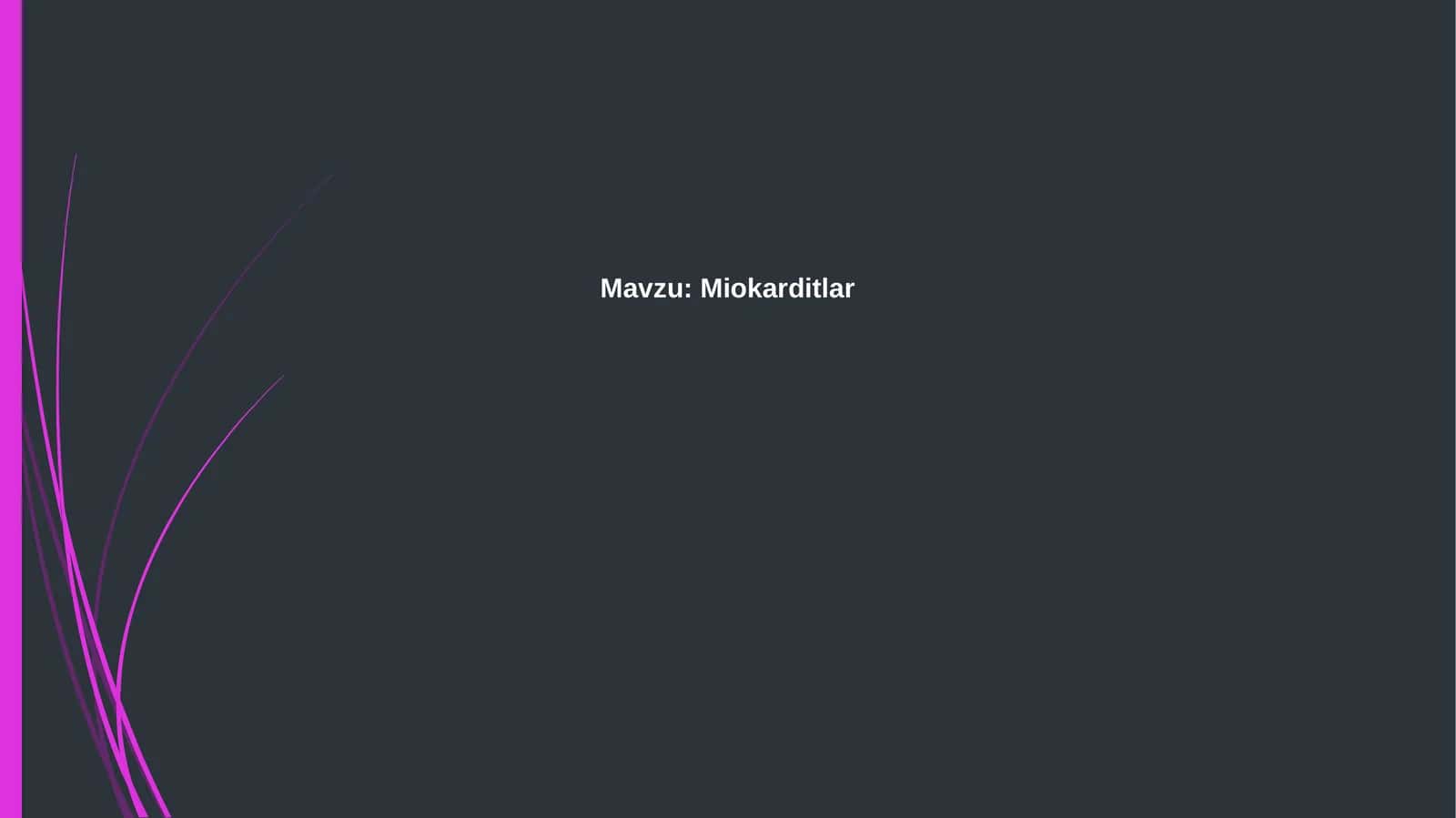 Myokarditlar 1