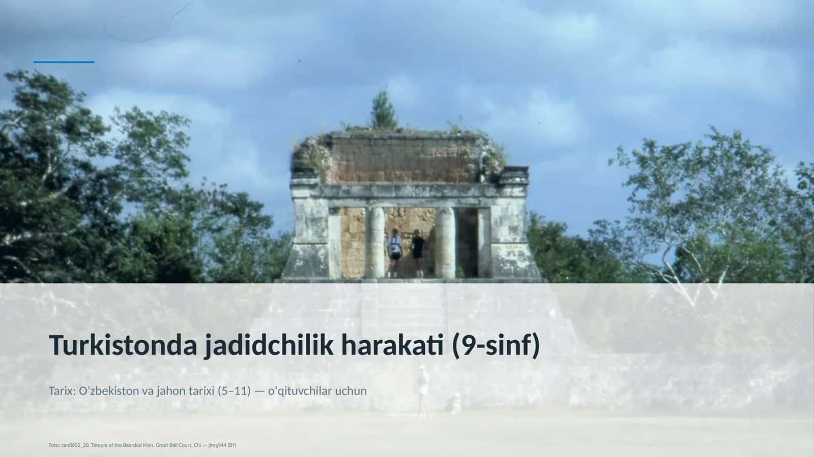 Turkistonda jadidchilik harakati (9-sinf) 1