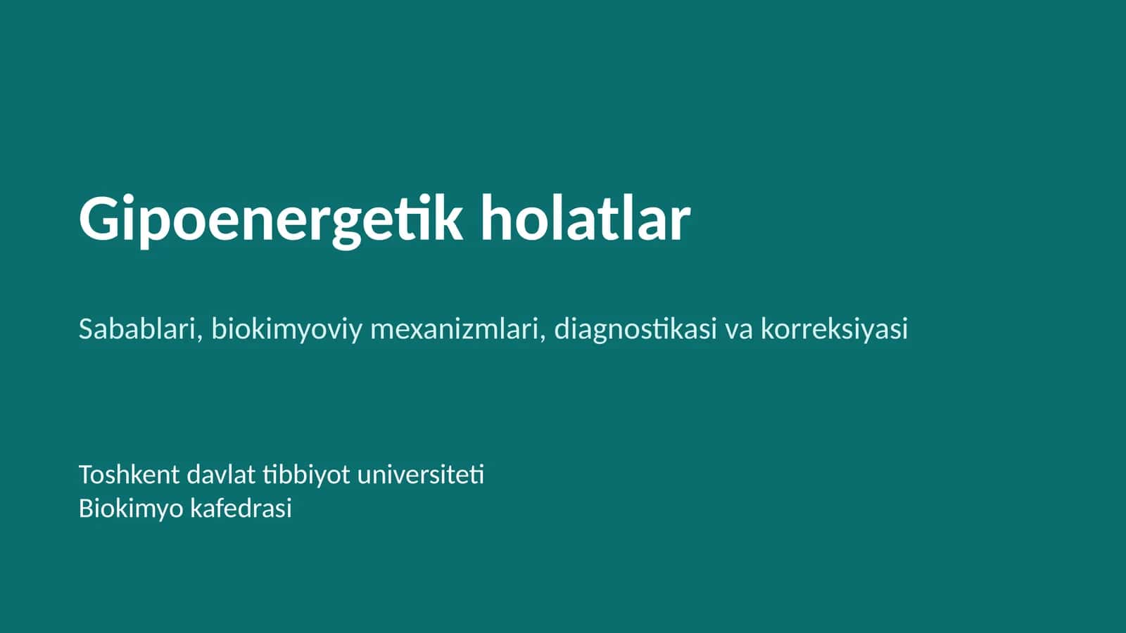gipoenerhetik holat 1