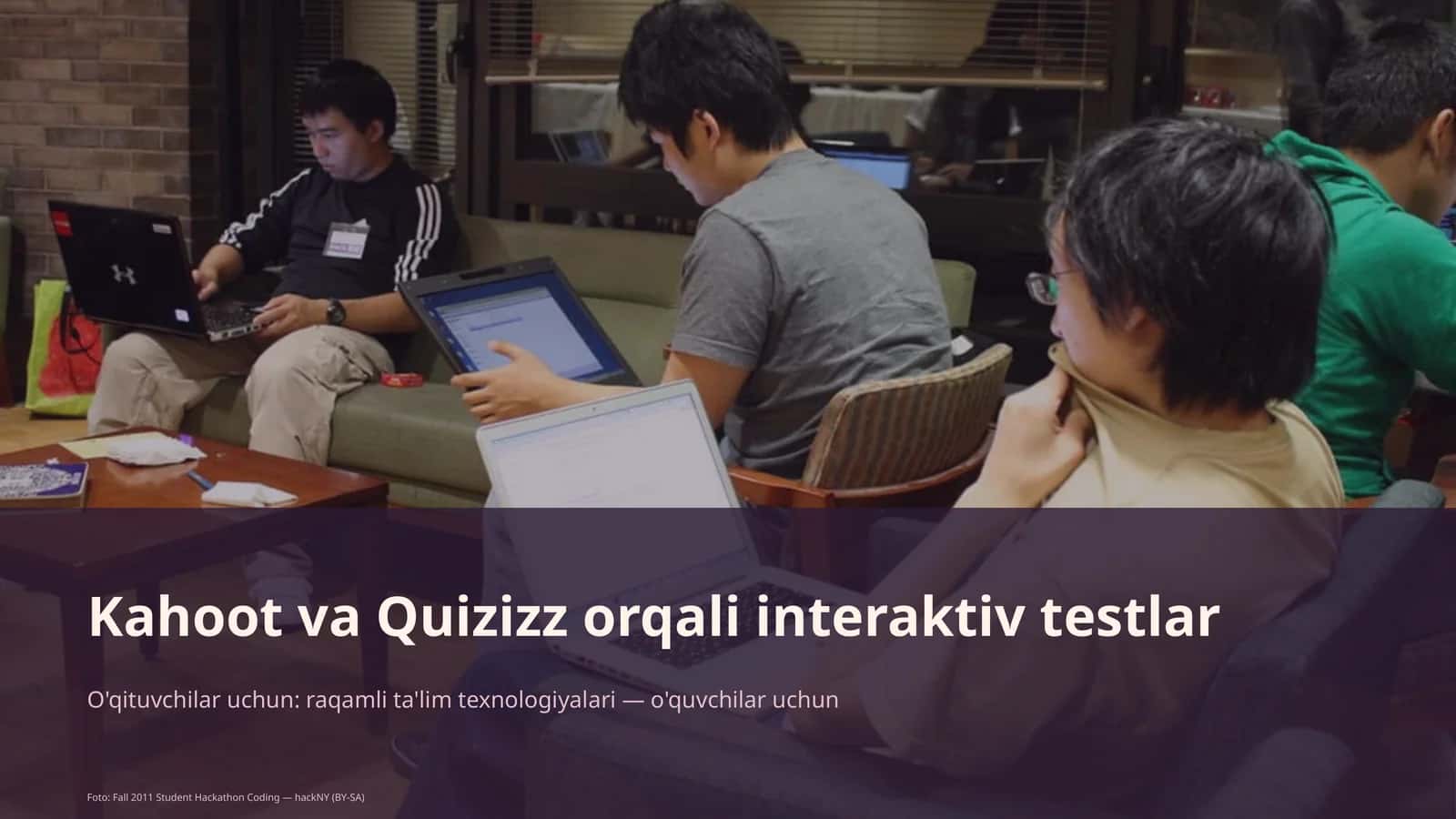 Kahoot va Quizizz orqali interaktiv testlar 1