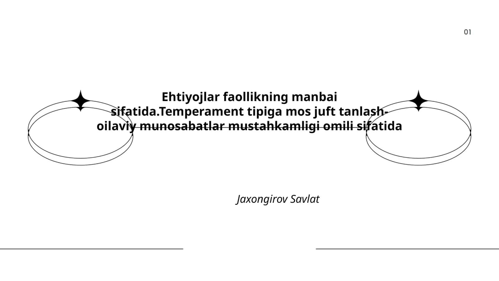 Ehtiyojlar va faollik o'rtasidagi bog'lanish 1