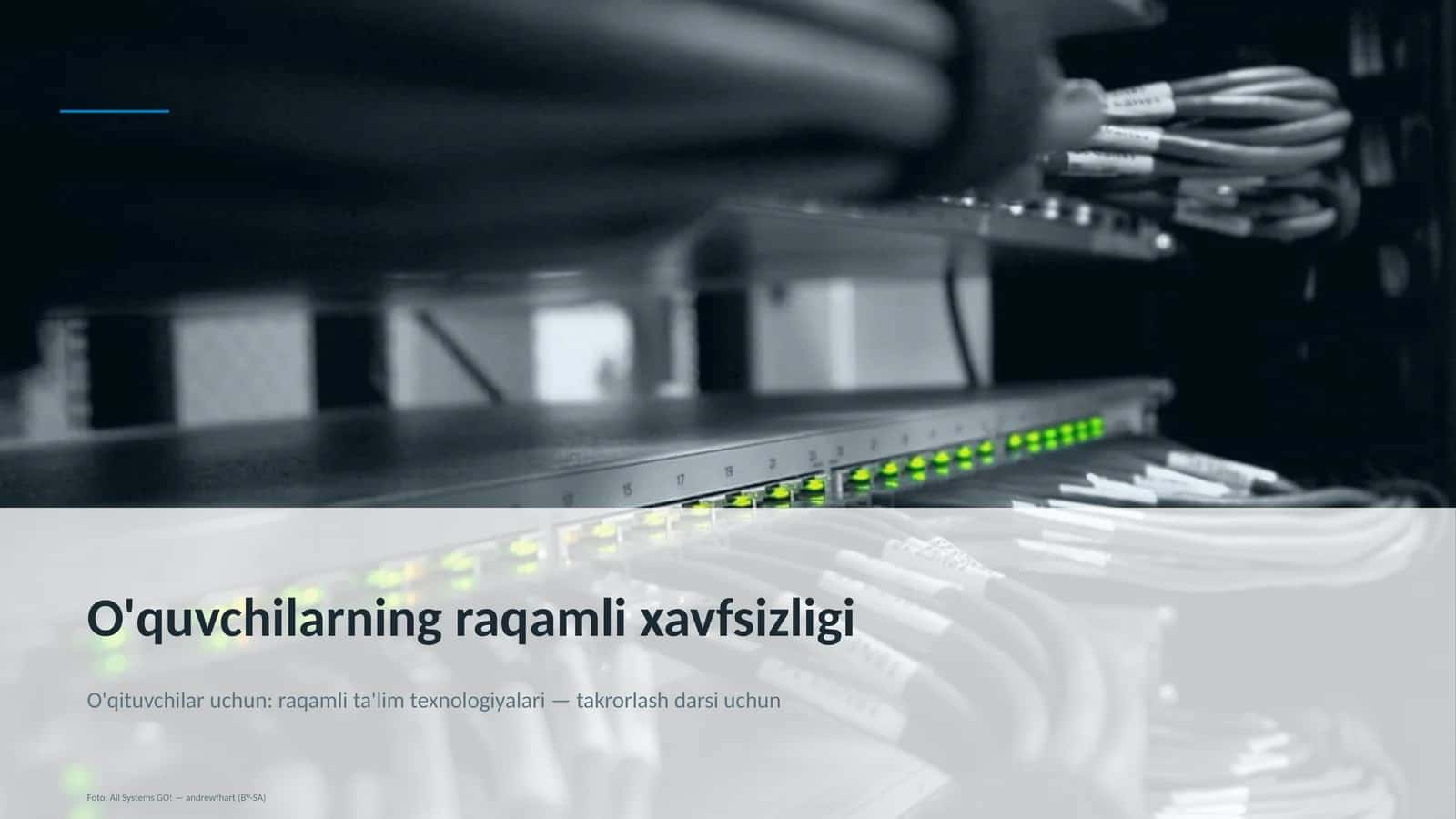 O'quvchilarning raqamli xavfsizligi 1