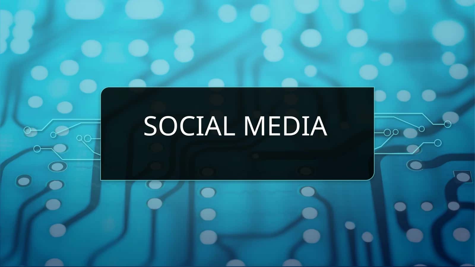 Social Media — PowerPoint Presentation 1
