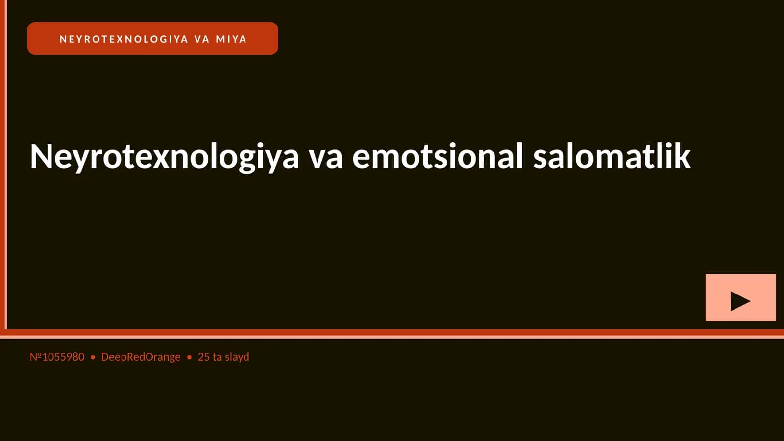 NEYROTEXNOLOGIYA VA MIYA 1