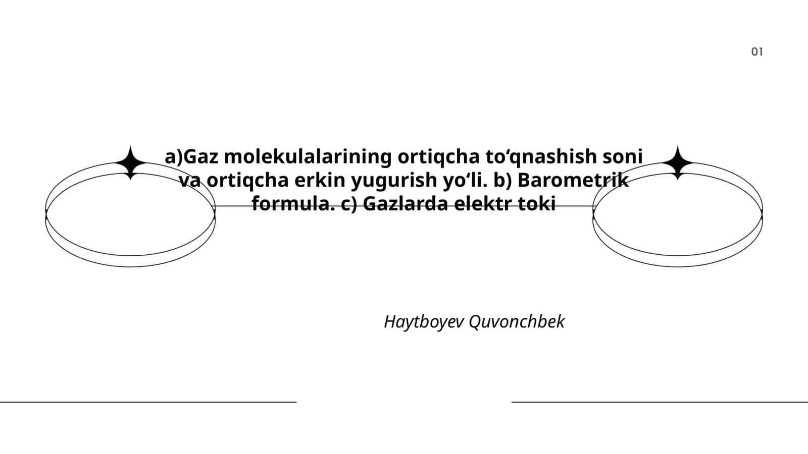 Gaz molekulalarining harakati 1