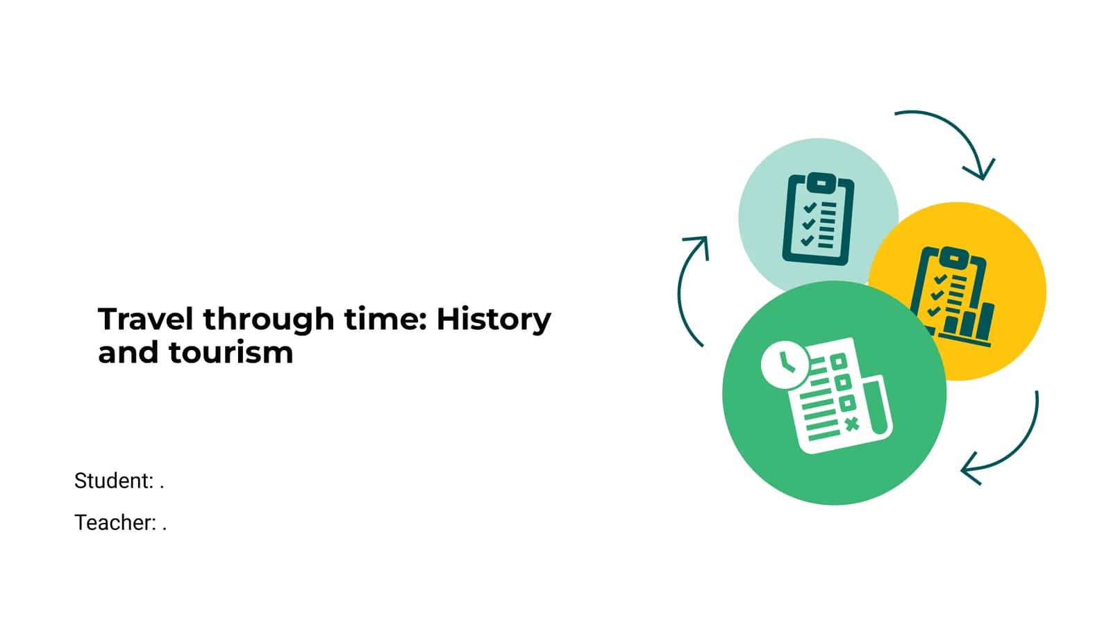 Time Travel: History and Tourism 1