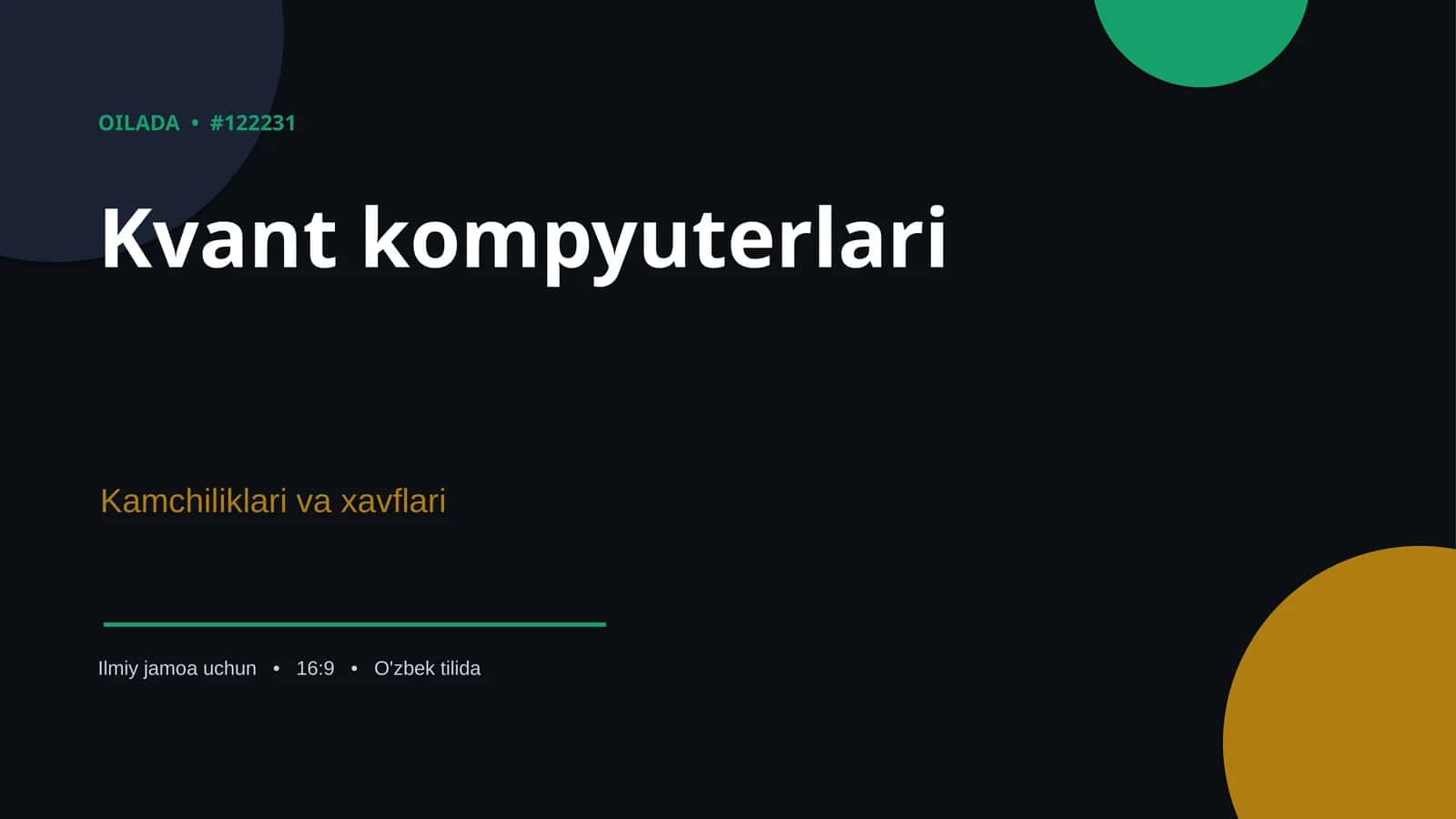 Kvant kompyuterlari 1