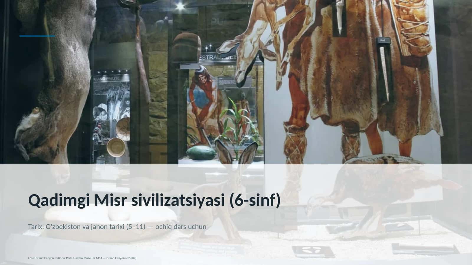 Qadimgi Misr sivilizatsiyasi (6-sinf) 1