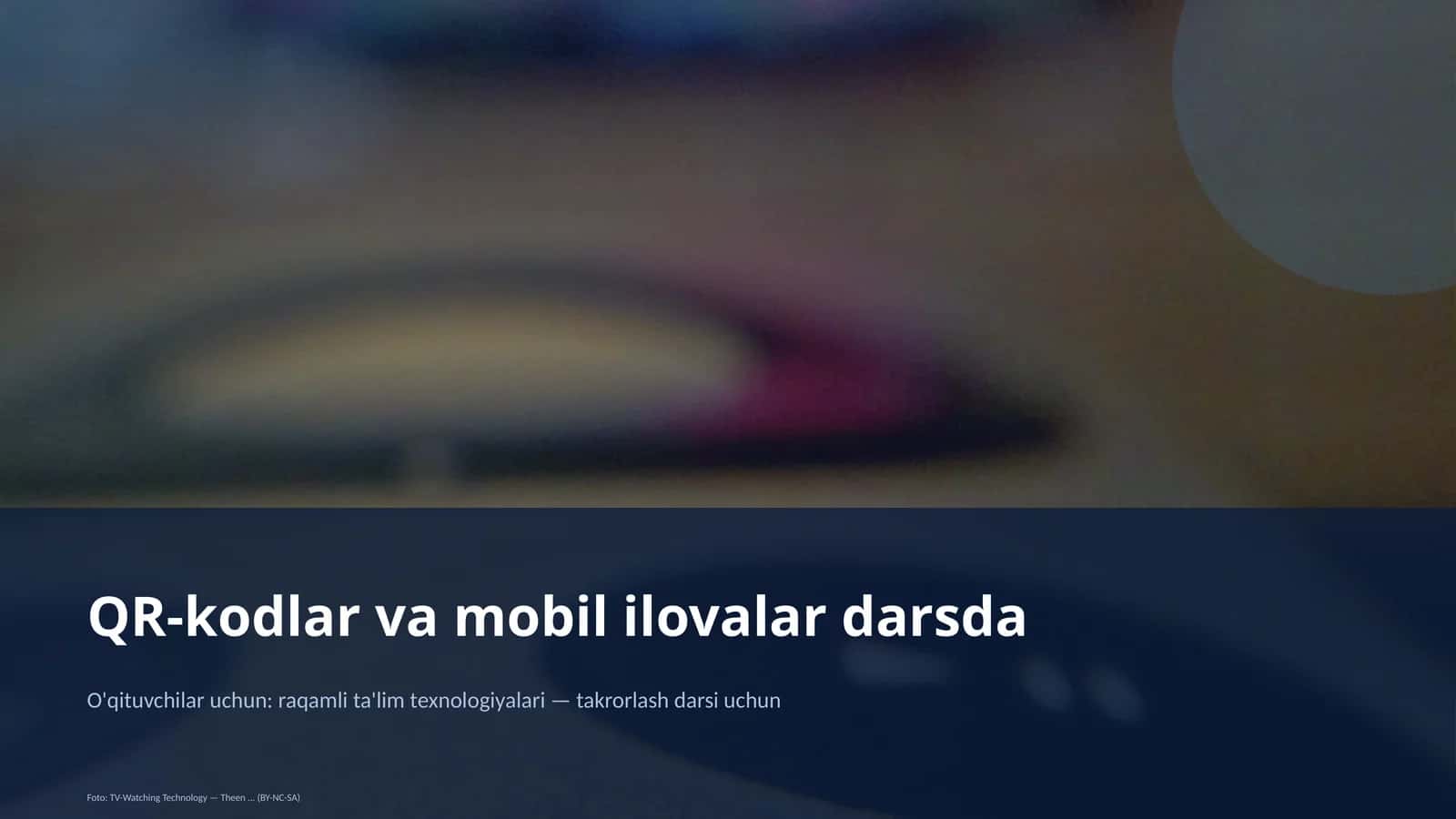 QR-kodlar va mobil ilovalar darsda 1