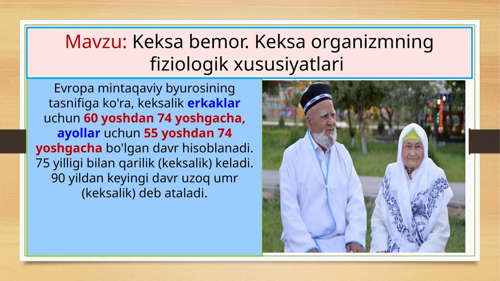Keksa bemor 1