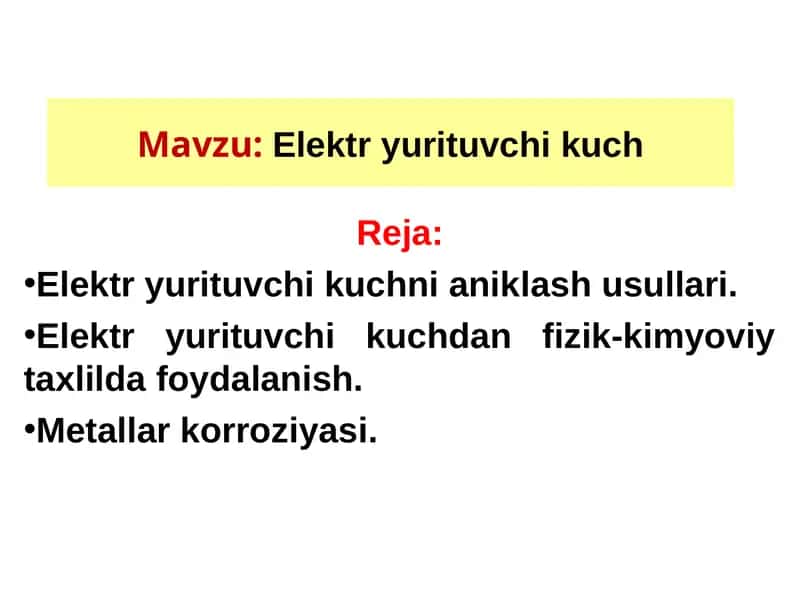 Elektr yurituvchi kuch 1