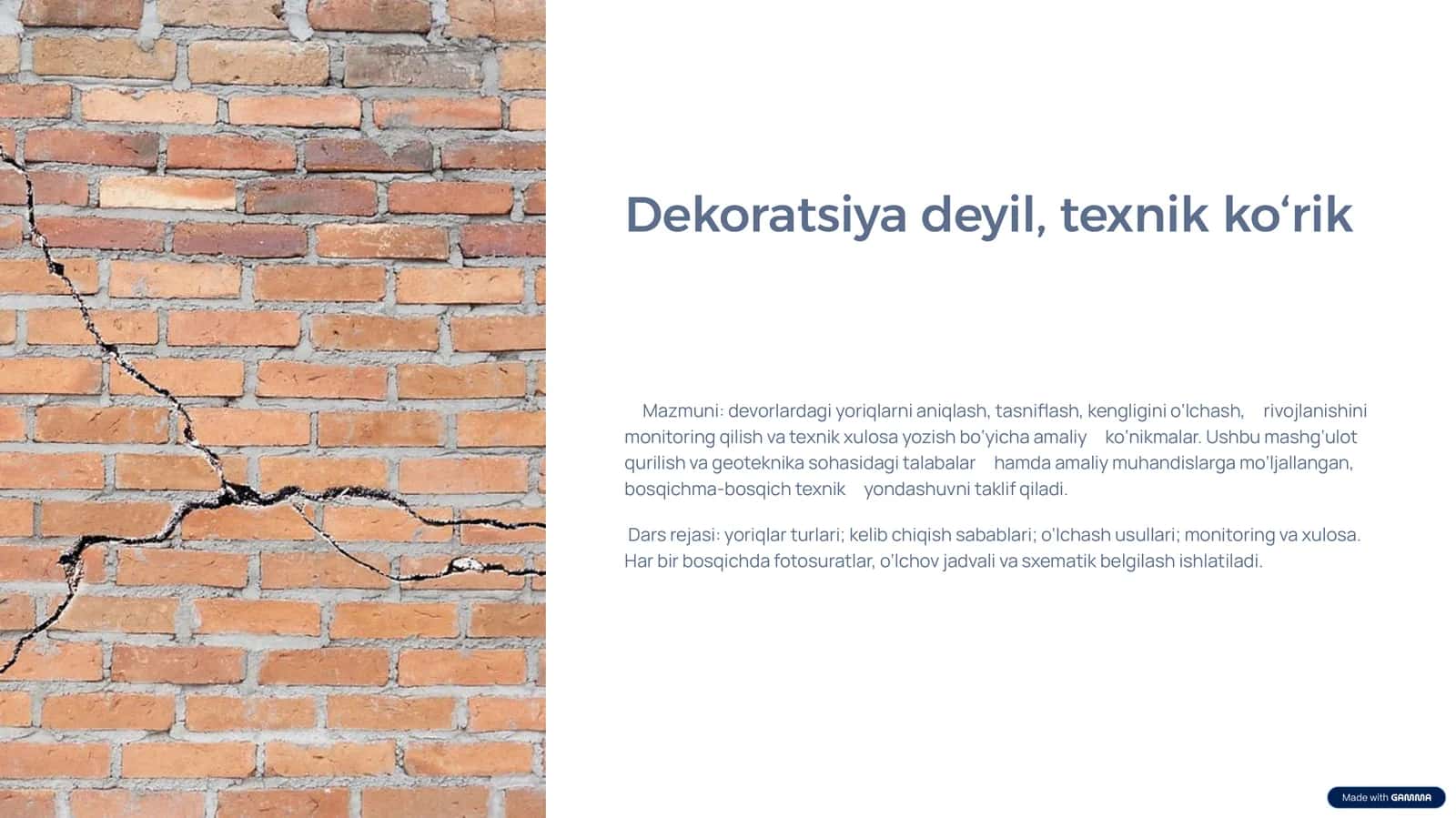 Dekoratsiya deyil, texnik ko‘rik.pptx 1