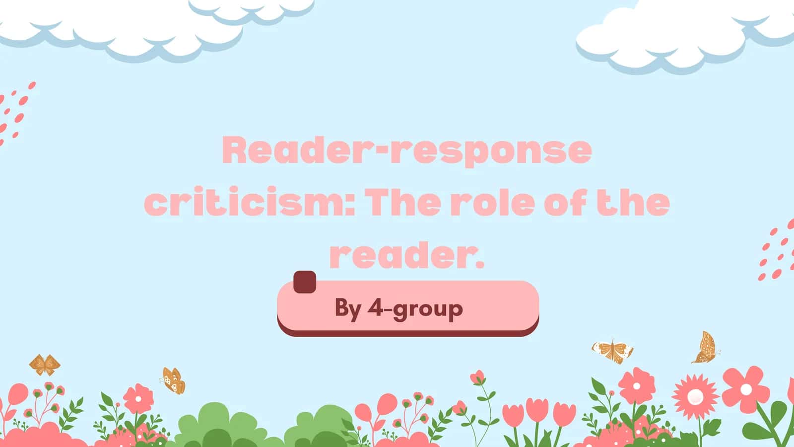 Close reading 1