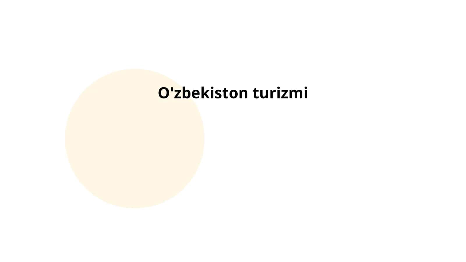 O'zbekiston turizmi 1