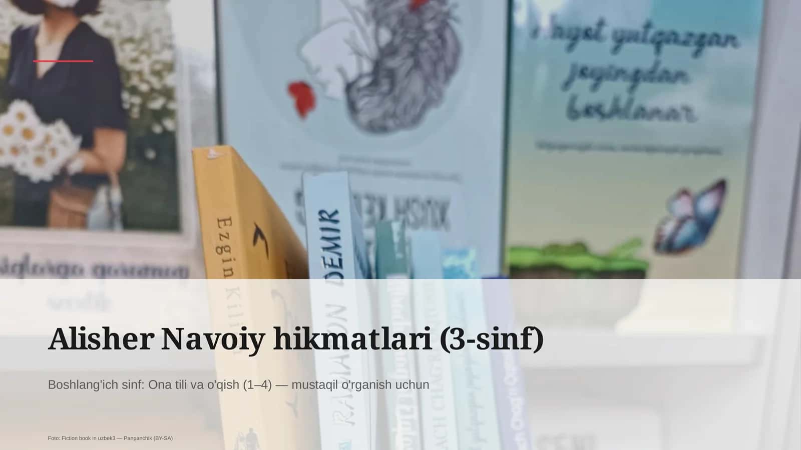 Alisher Navoiy hikmatlari (3-sinf) 1