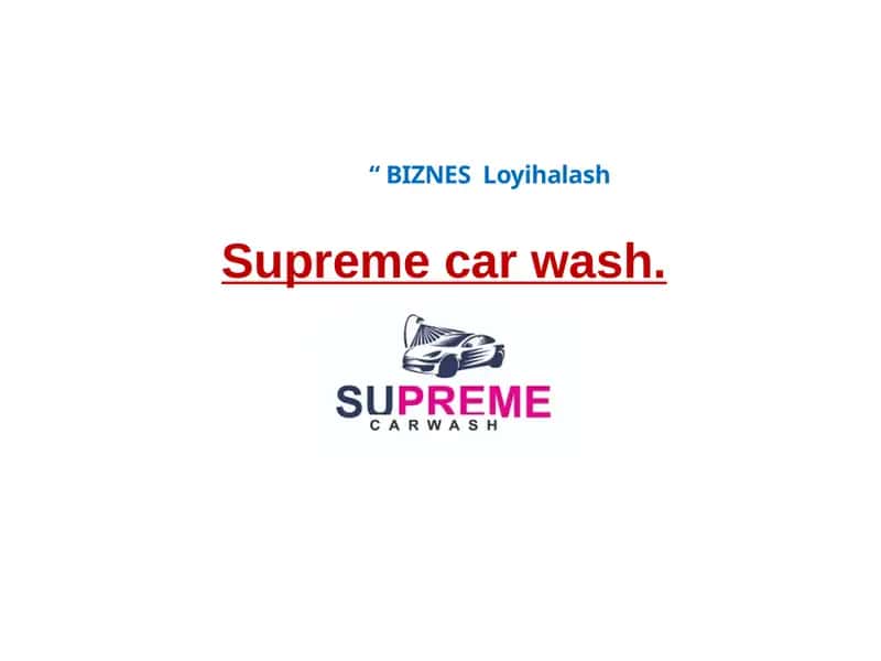 Supreme car wash 1