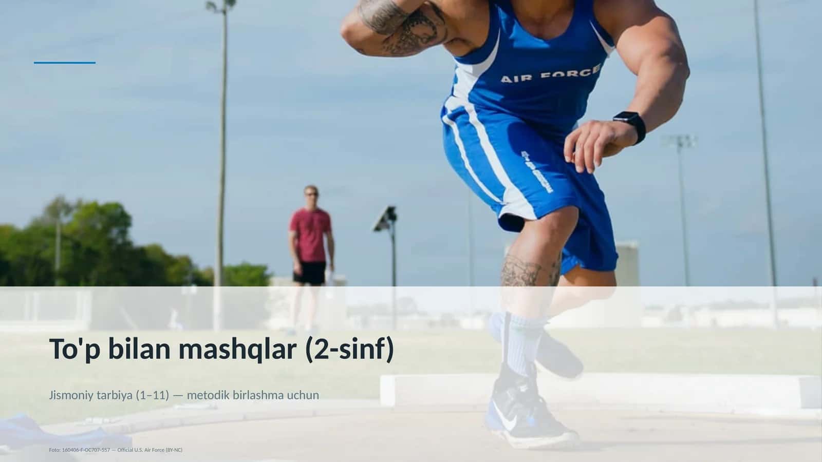 To'p bilan mashqlar (2-sinf) 1