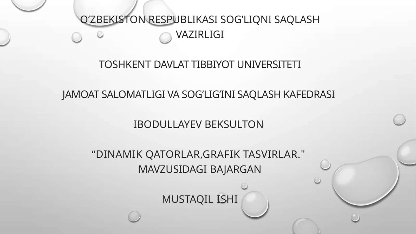 dinamik qatorlar,grafik 1