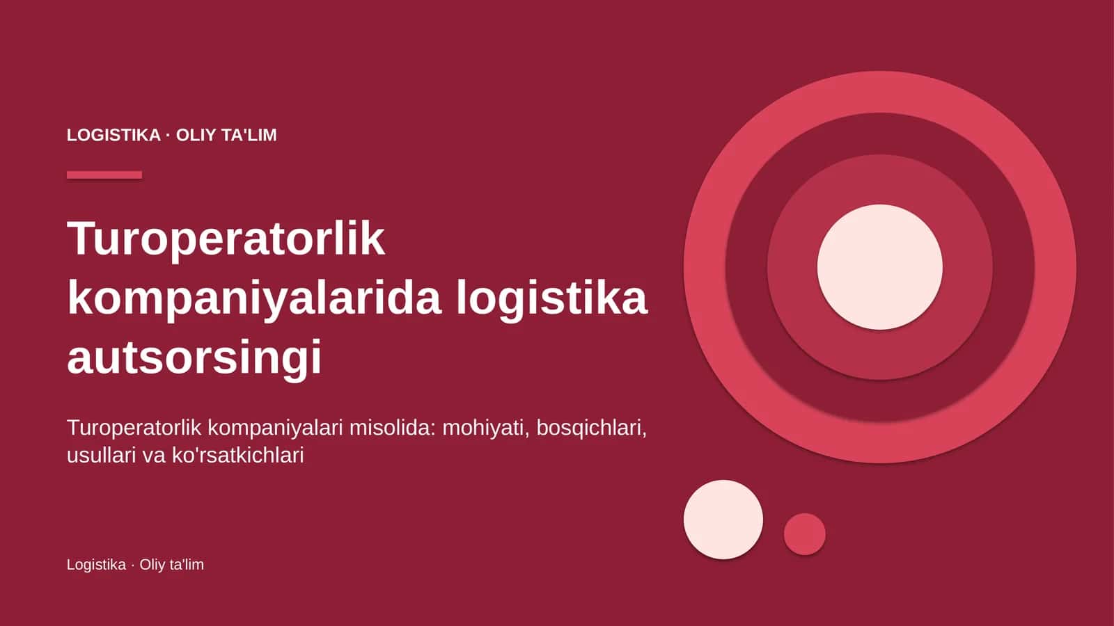 turoperatorlik kompaniyalarida logistika autsorsingi 5331 1