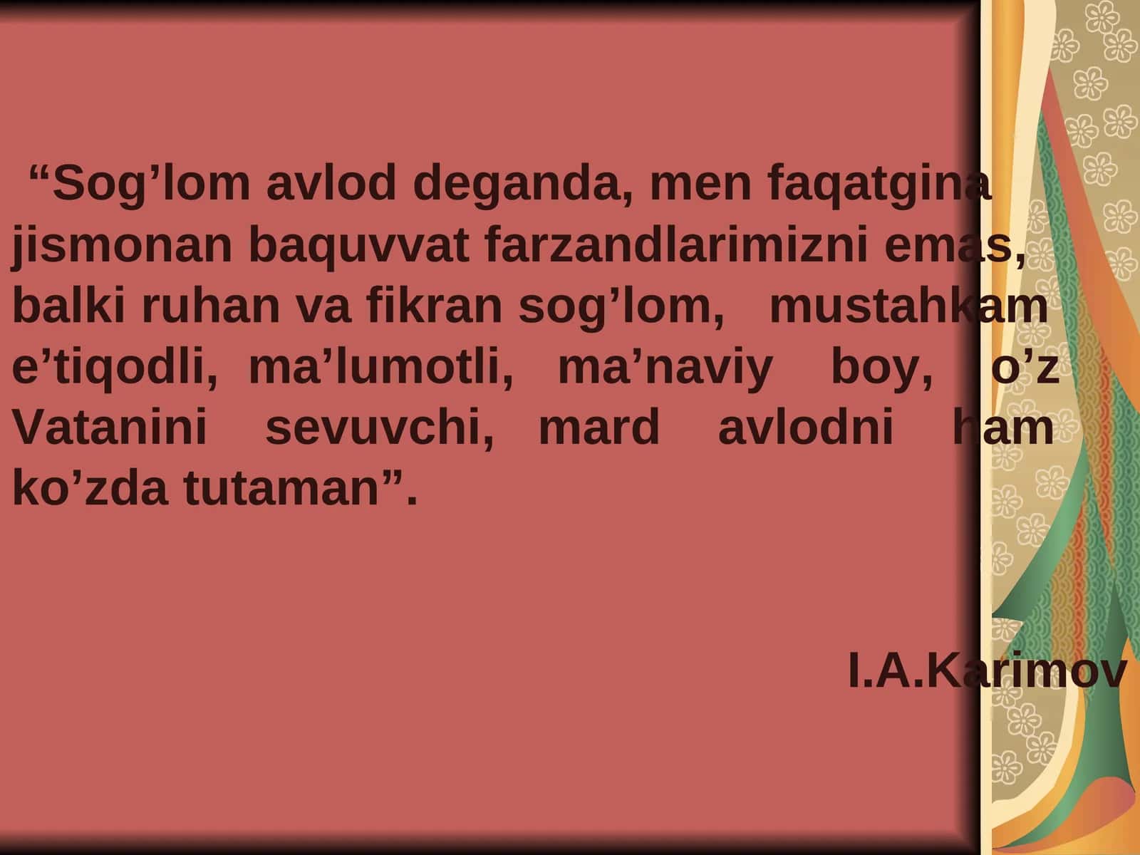 OITS kasalligi va uning oldini olish chora tadbirlari 1