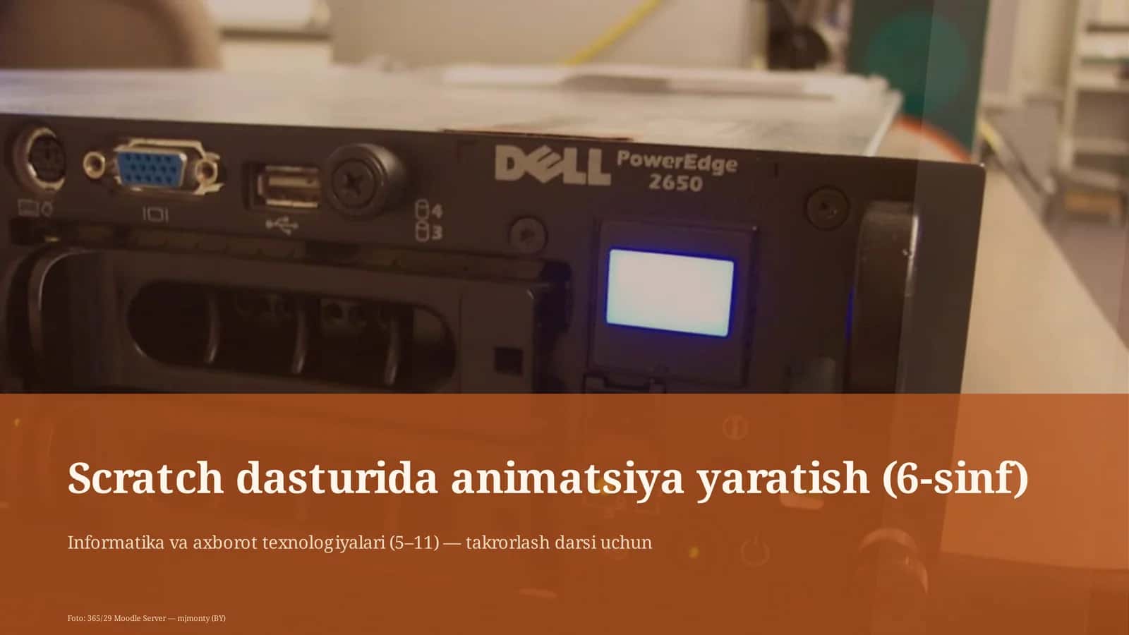 Scratch dasturida animatsiya yaratish (6-sinf) 1