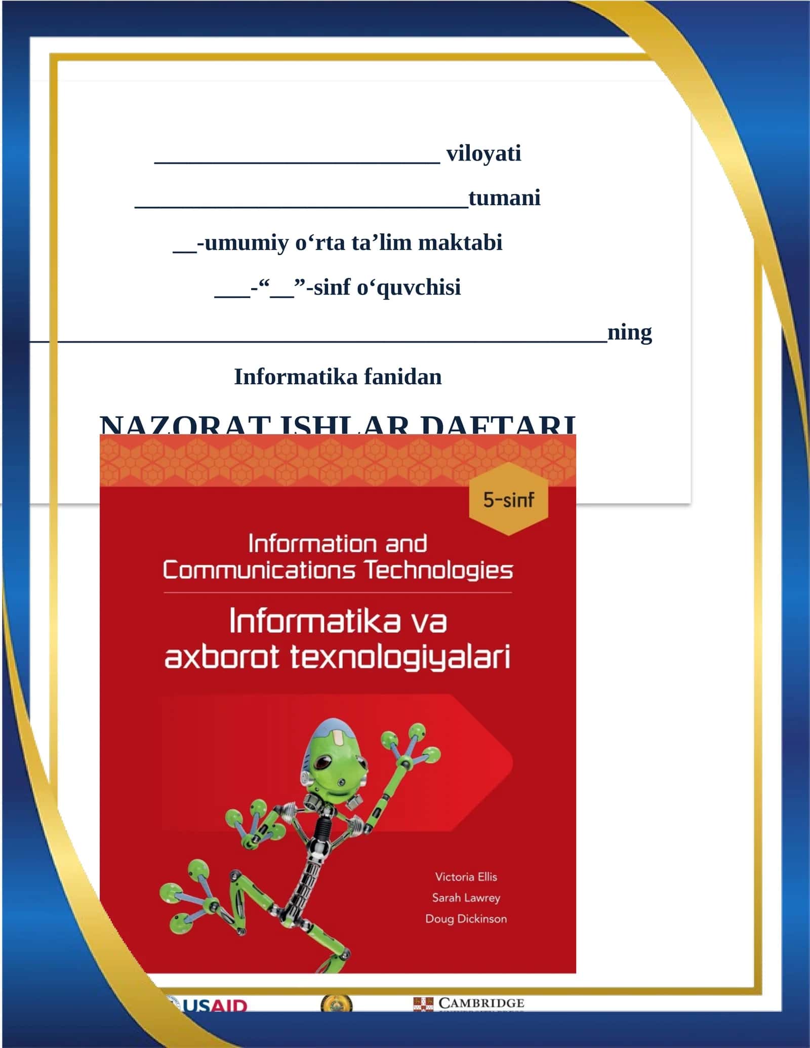 NAZORAT ISHLAR DAFTARI 1