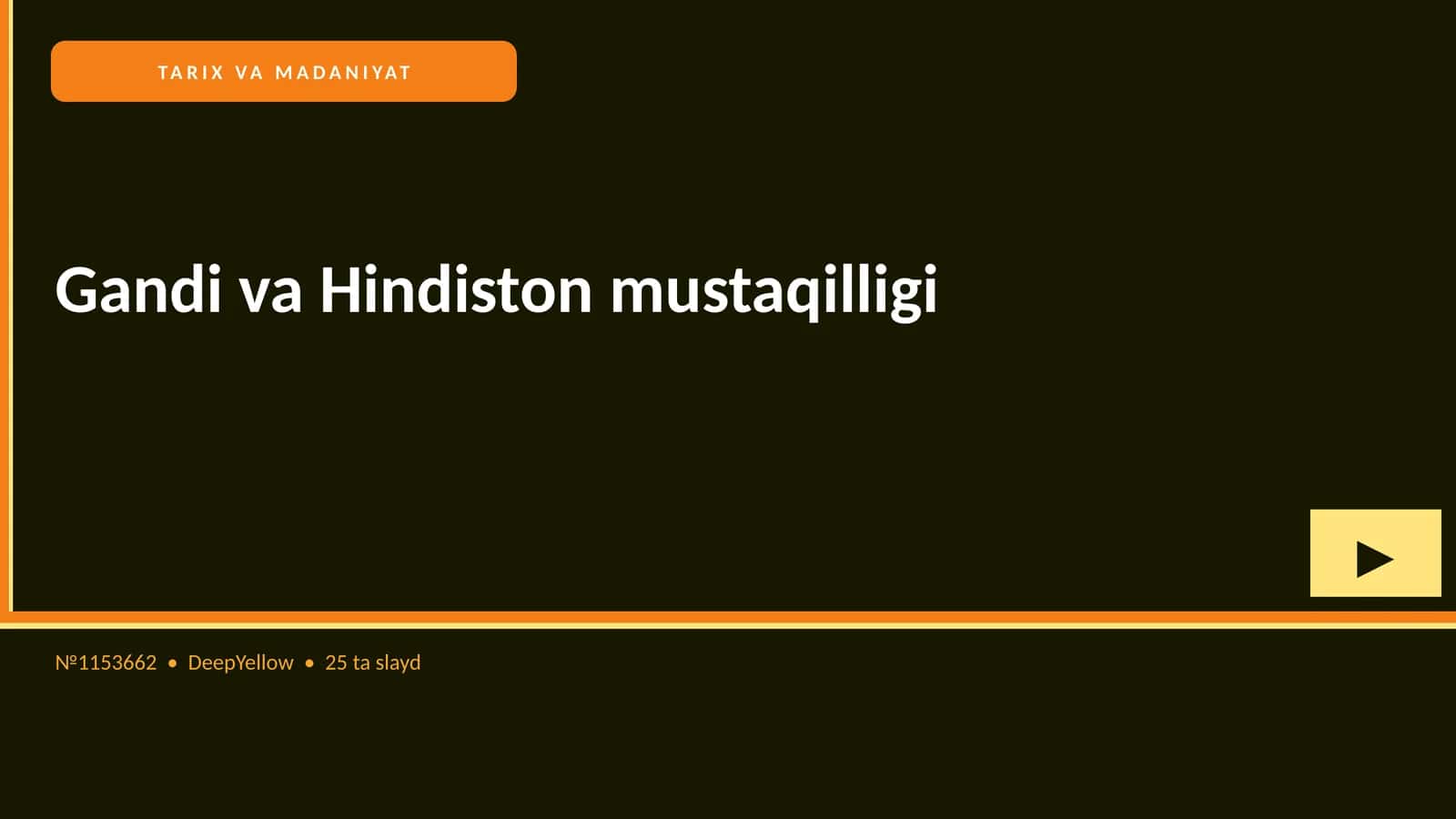 Gandhi va Hindiston mustaqilligi 1