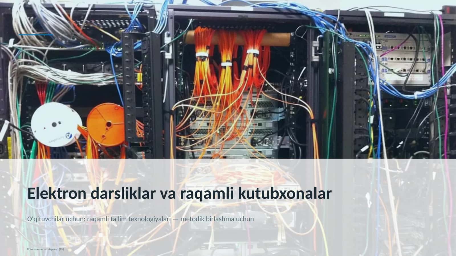 Elektron darsliklar va raqamli kutubxonalar 1