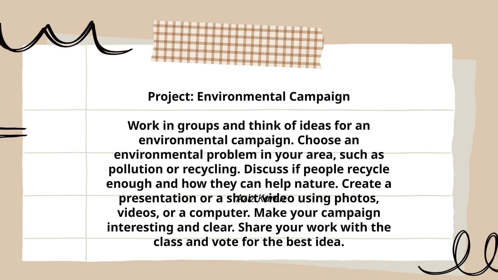 Environmental Campaign 1