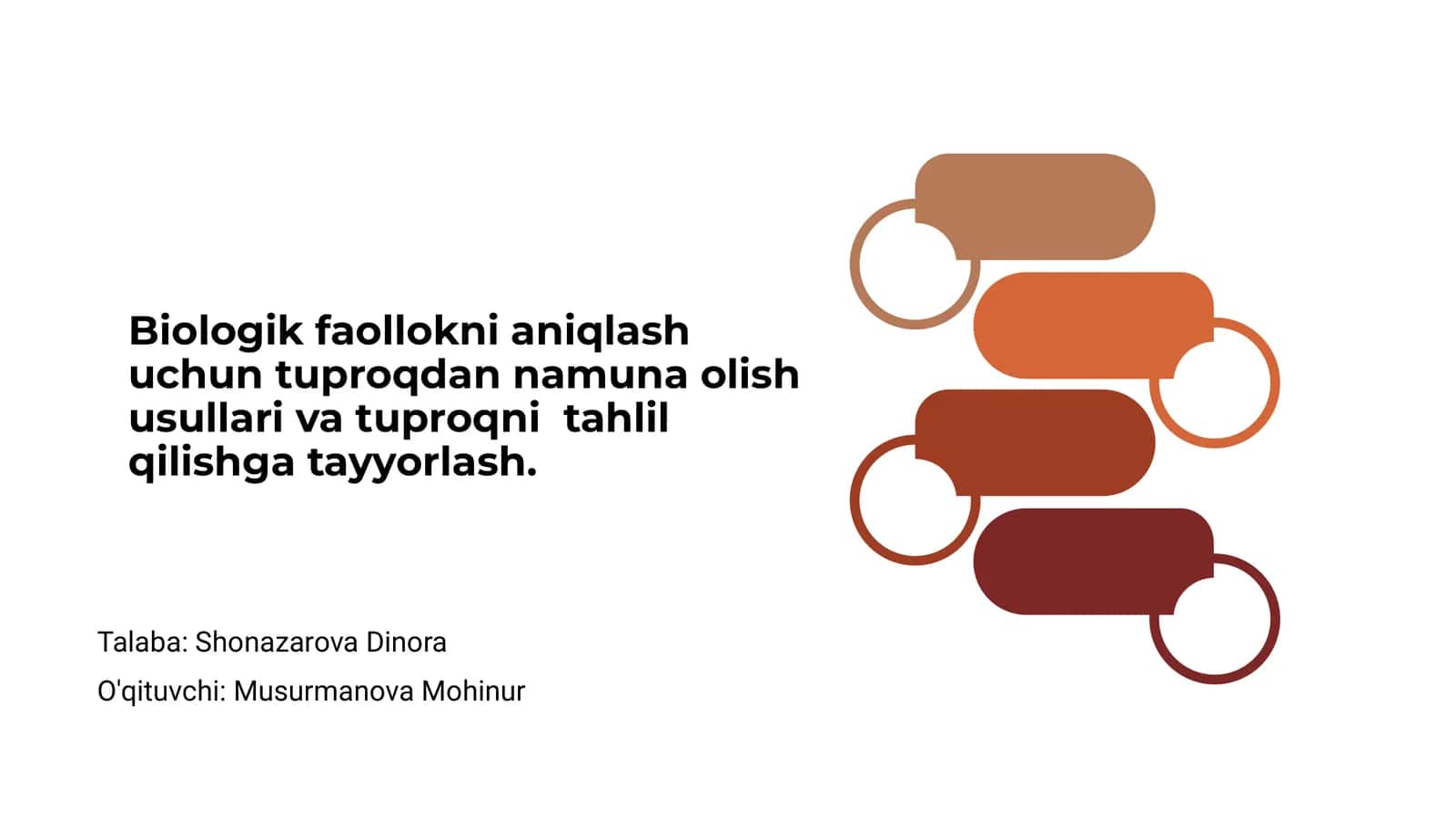 Tuproqdan namuna olish usullari 1