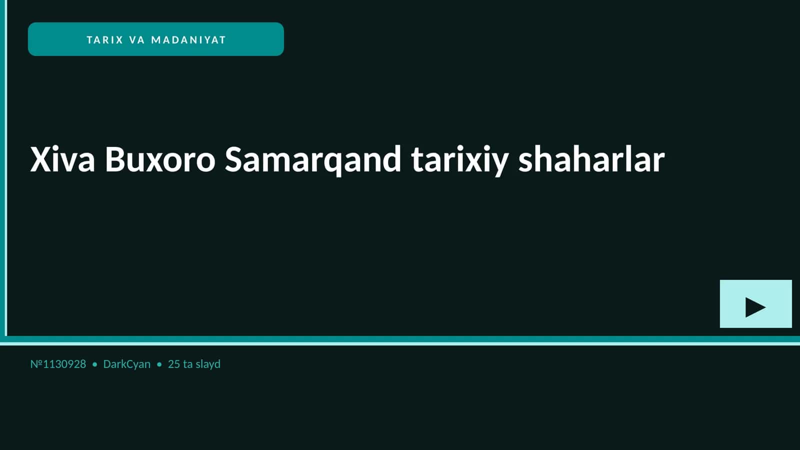 Xiva Buxoro Samarqand tarixiy shaharlar 1