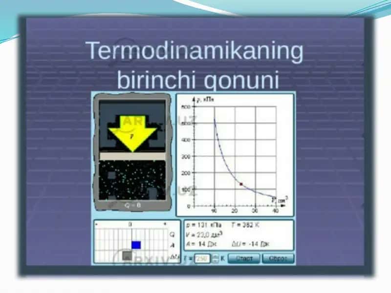 termodinamikaning 1-qonuni 1