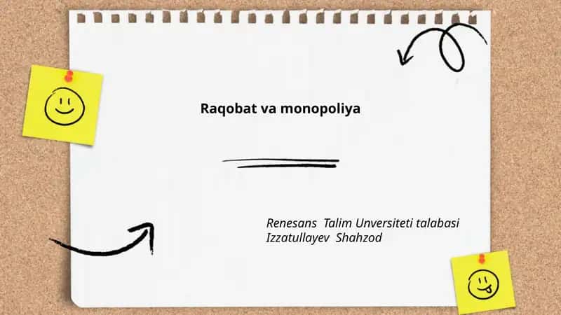 Raqobat va monopoliya 1