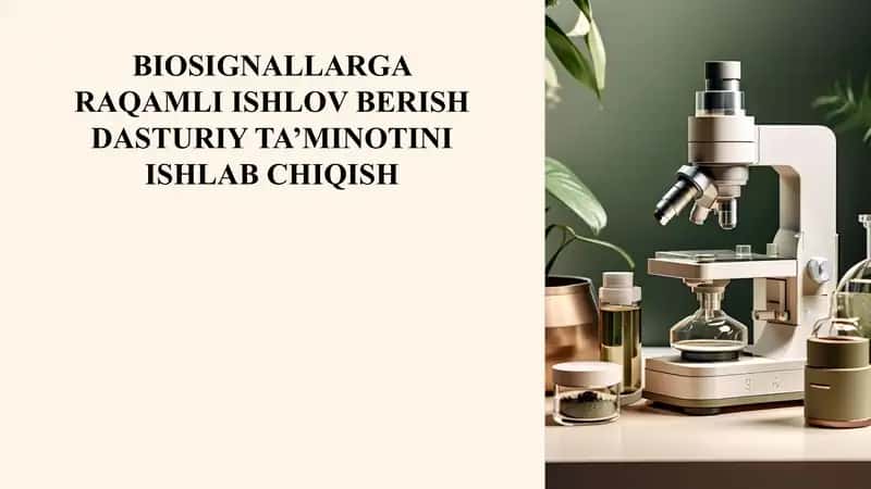 BIOSIGNALLARGA RAQAMLI ISHLOV BERISH 1