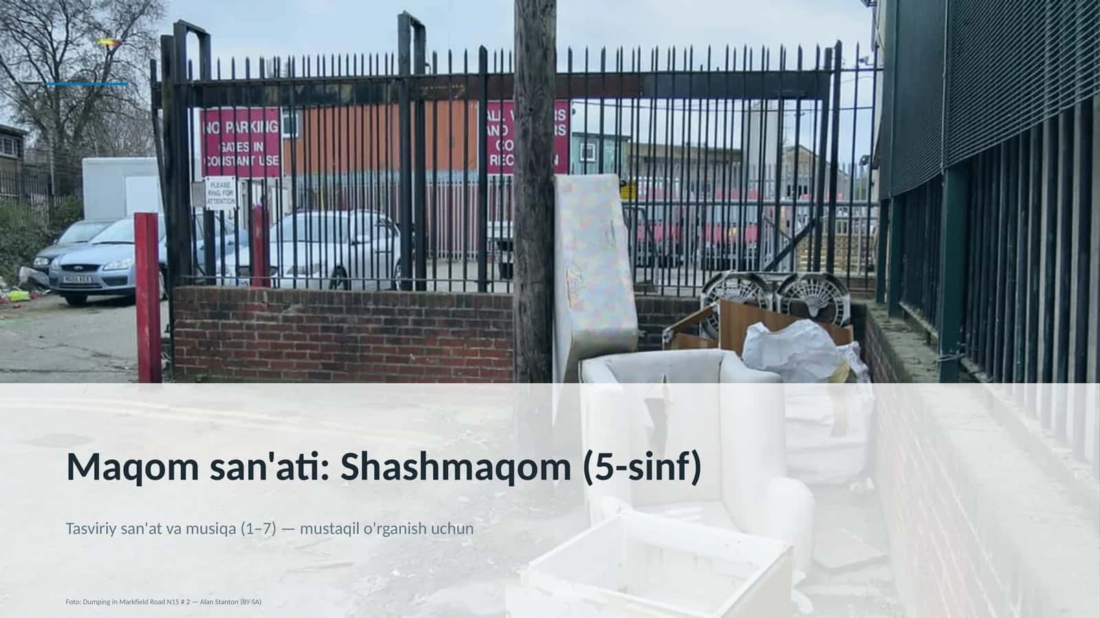 Maqom san'ati: Shashmaqom (5-sinf) 1