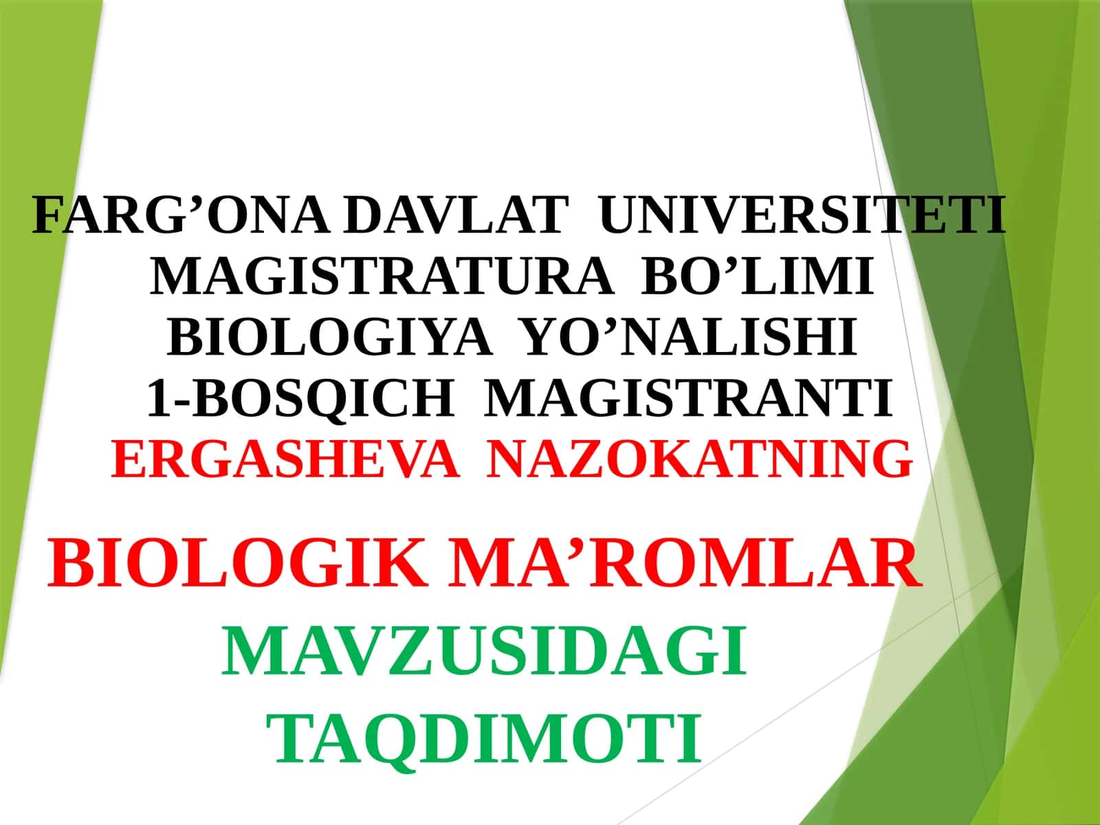 Biologikma'romlar 1