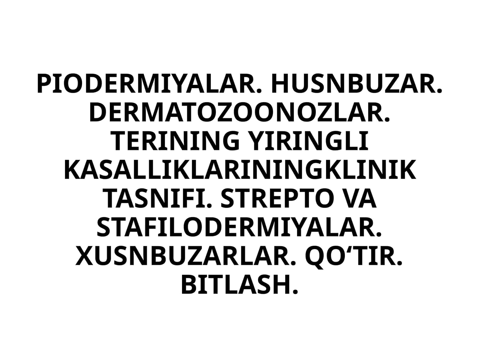 Pyoderma 1