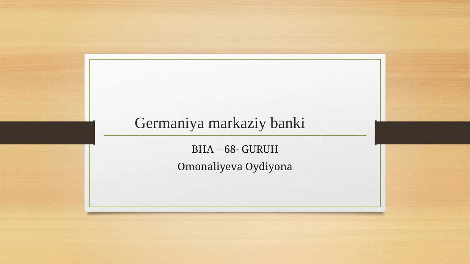 Germaniya markaziy banki 1