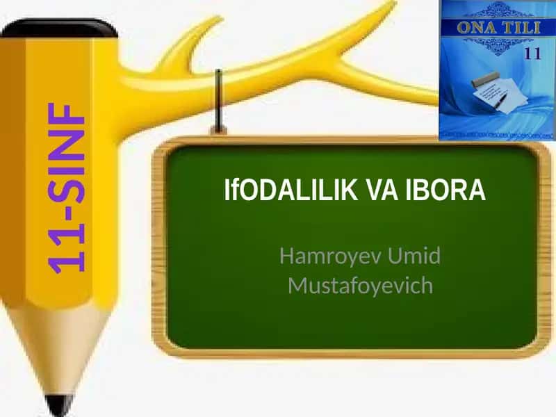 Ifodalilik va Ibora 1