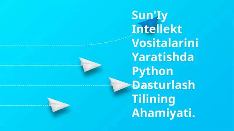 Python va sun'iy intellektga kirish 1