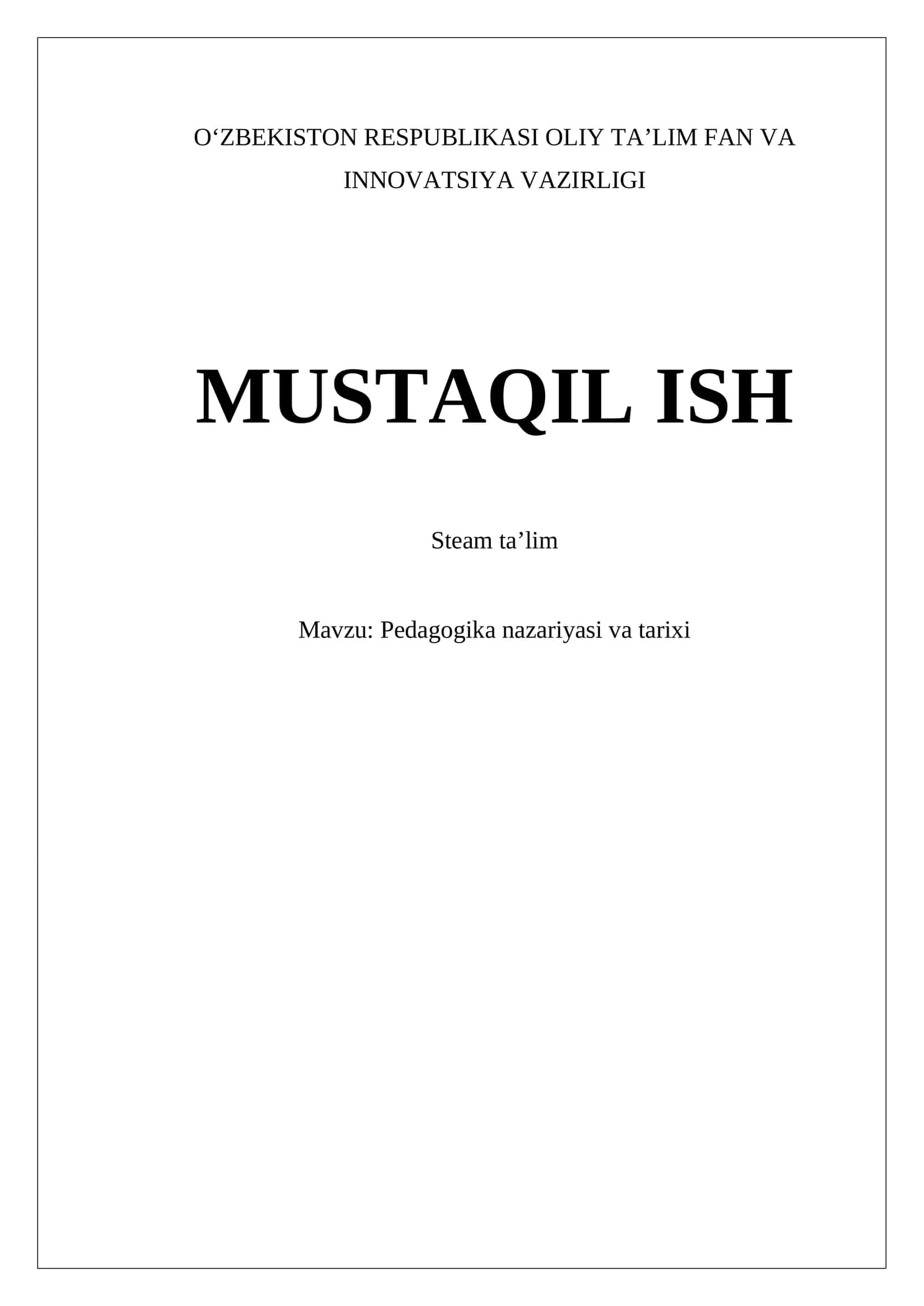 Steam ta'lim 1