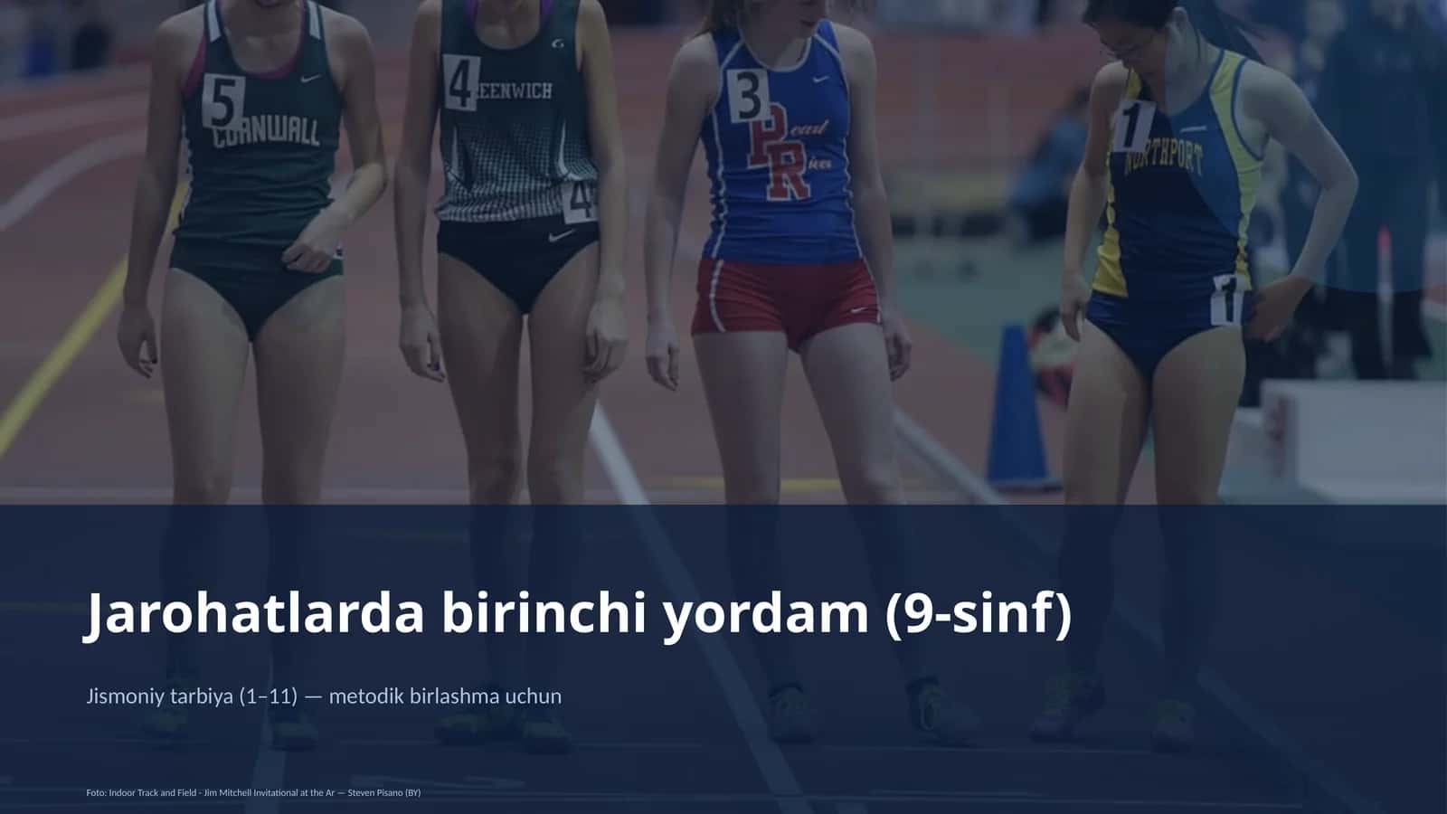 Jarohatlarda birinchi yordam (9-sinf) 1