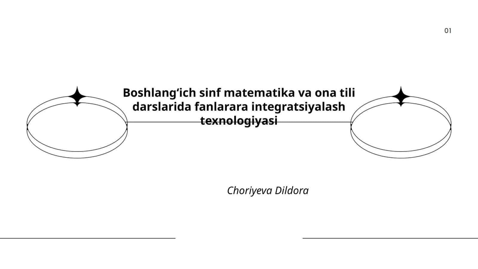 Son va harflarni tanishtirish 1