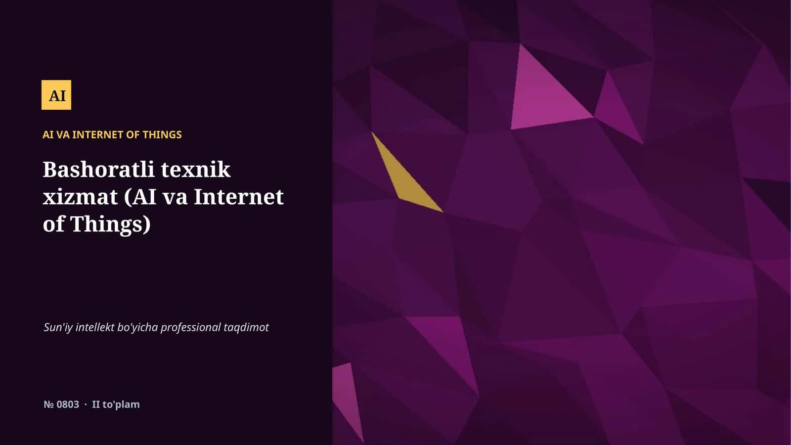 AI VA INTERNET OF THINGS 1