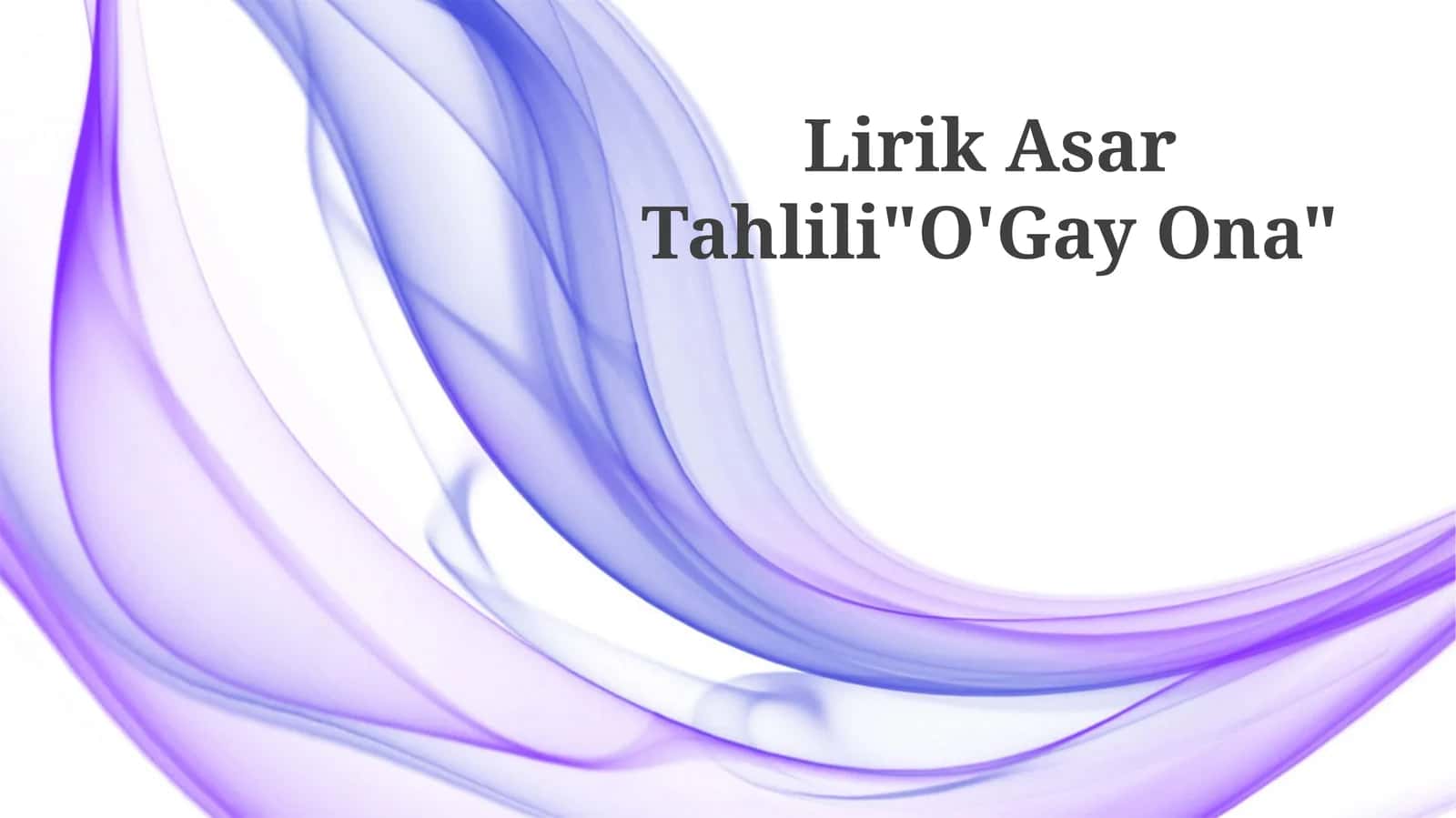 O'Gay Ona 1