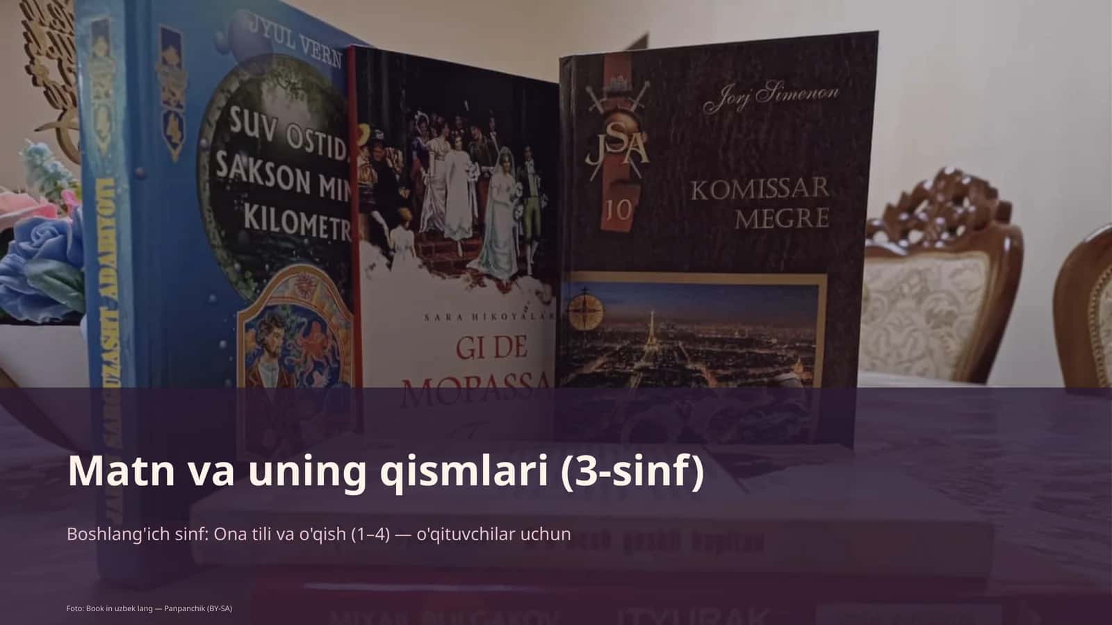 Matn va uning qismlari (3-sinf) 1