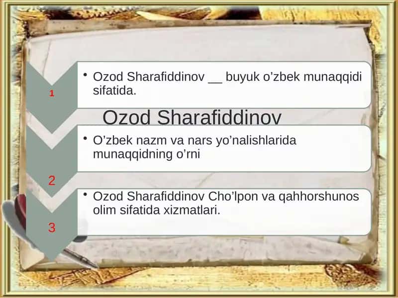 Adabiyotlarro’yxati 1