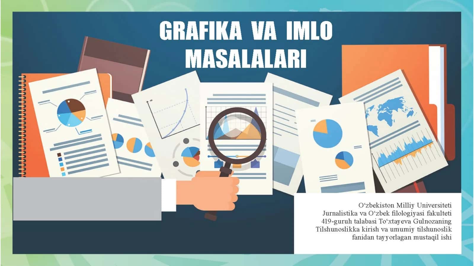 grafika va imlo masalalari 1