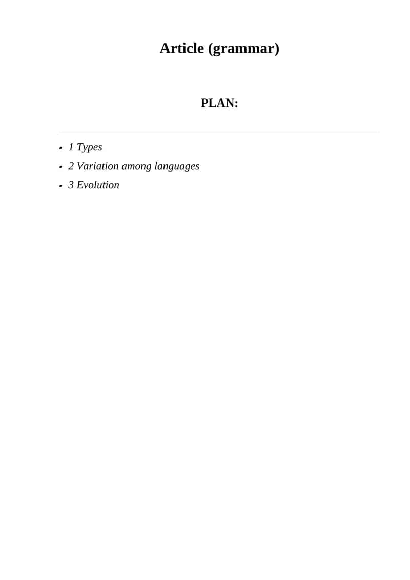 Article (grammar) 1