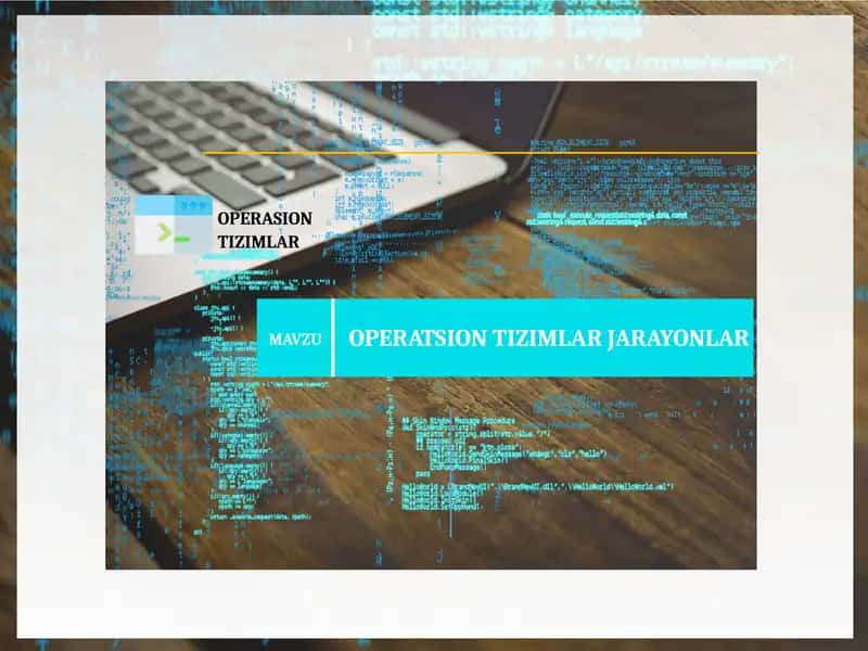 OPERASION TIZIMLAR 1